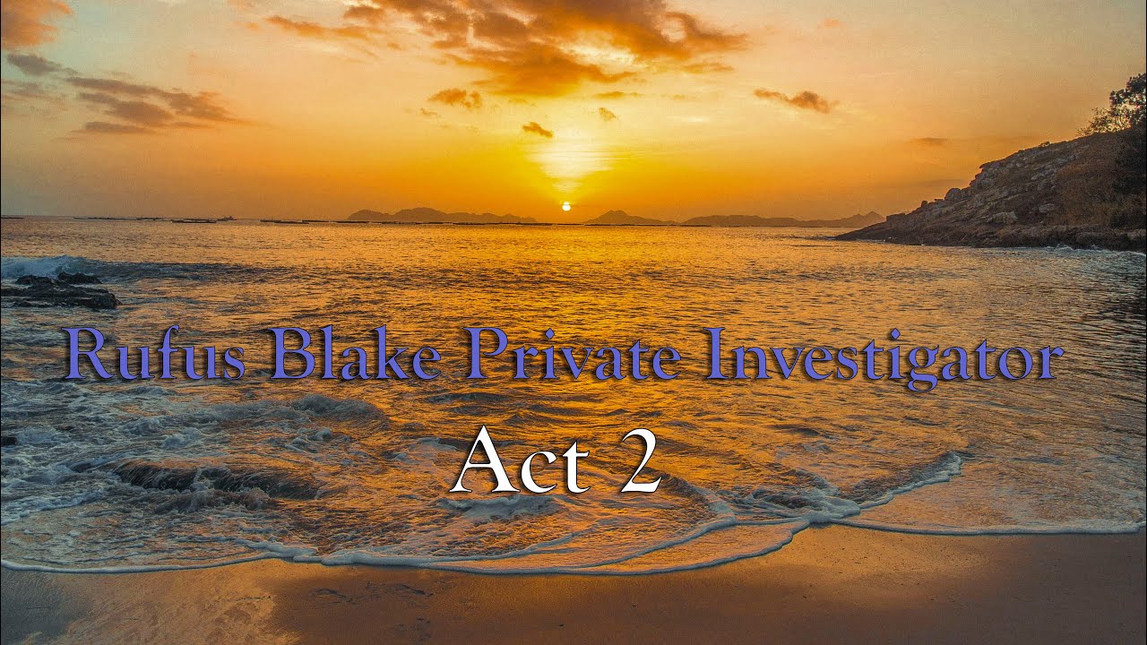 Rufus Black PI Act 2